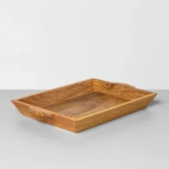 Carved Wood Tray - Hearth & Hand⢠With Magnolia